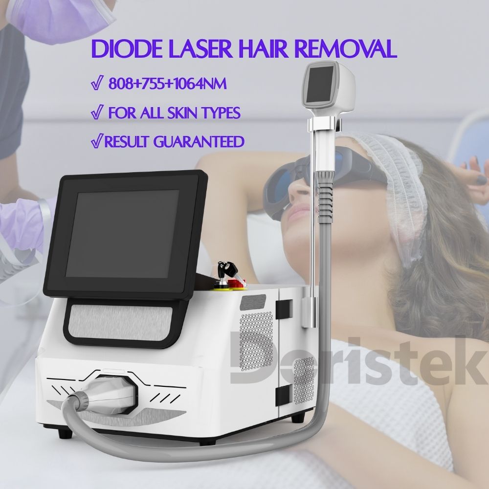 Laser Hair Removal 808 755 1064 Diode Lazer Machine