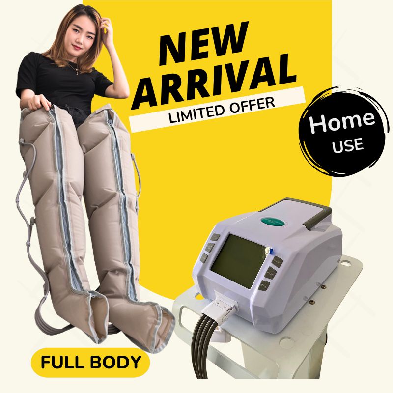 Pressotherapy at Home for Body Massage Legs Detoxifying