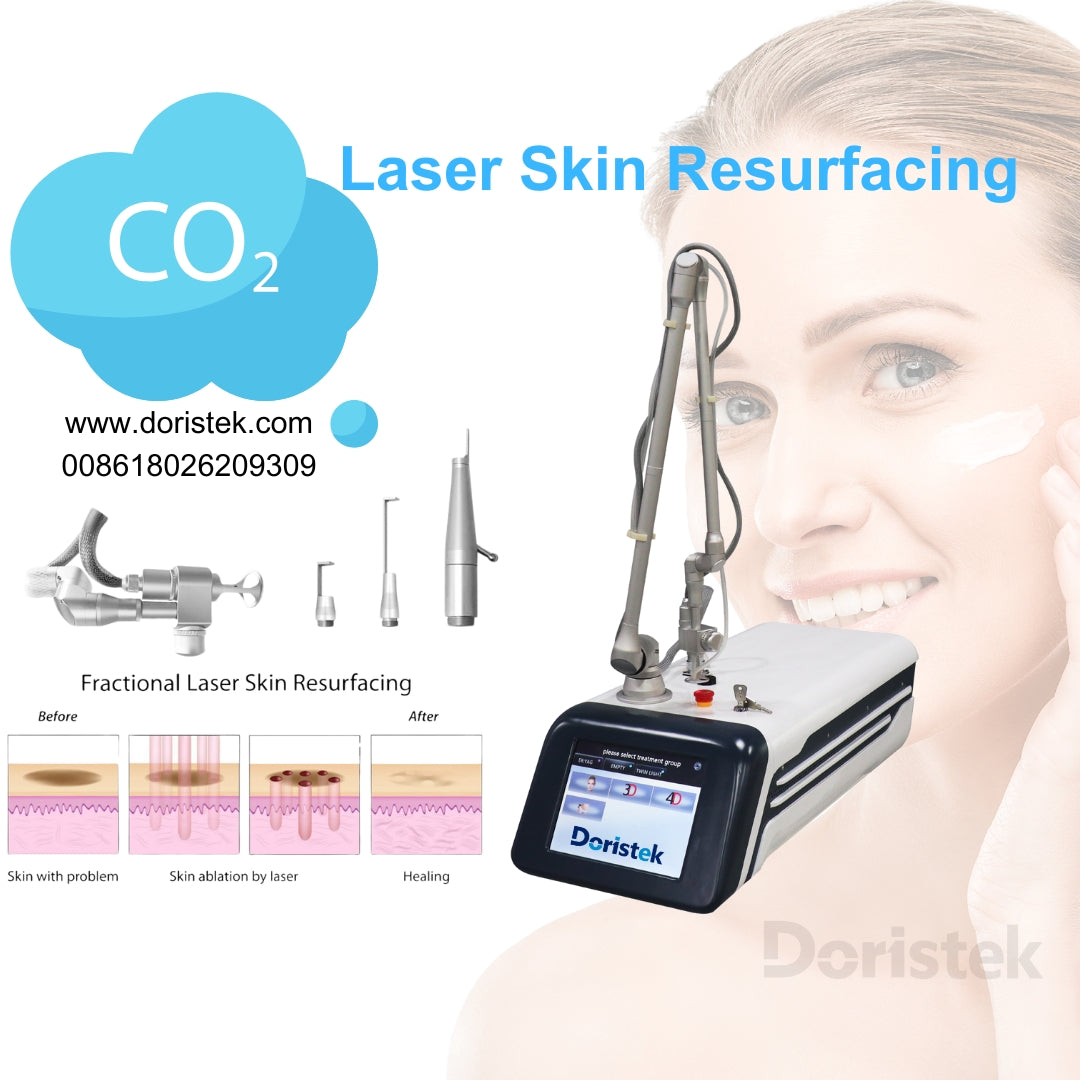 Fractionated CO2 Laser Fractional Skin Resurfacing Machine