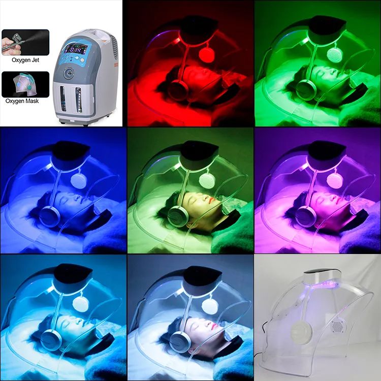 Oxygen Dome O2 Jet PDT Therapy Facial Machine