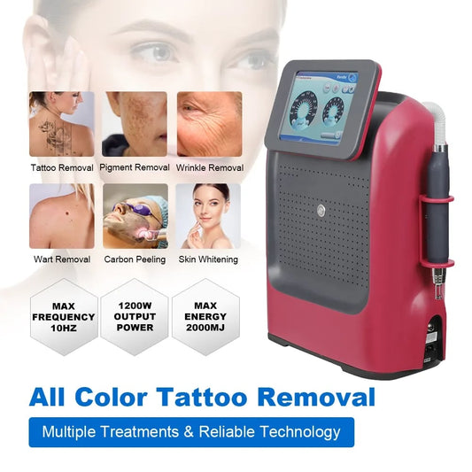 Picosecond Laser 1064nm 532nm 755nm 1320nm - Professional Clinic Use - Doristek