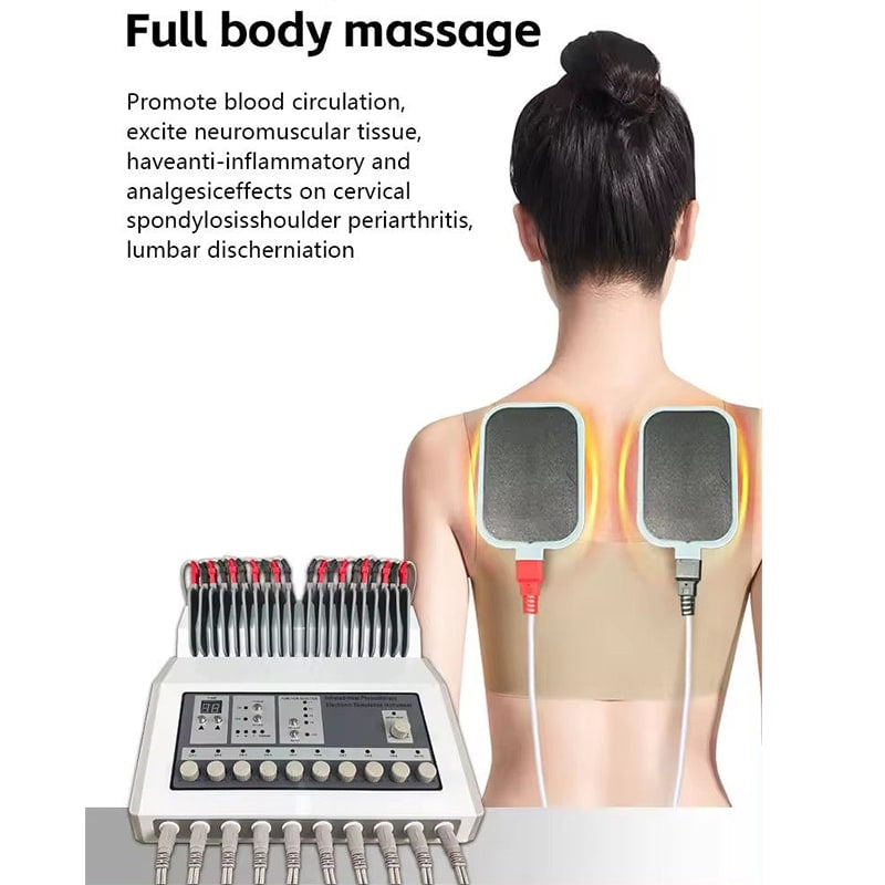EMS Muscle Stimulator Microcurrent Heating Physical Machine