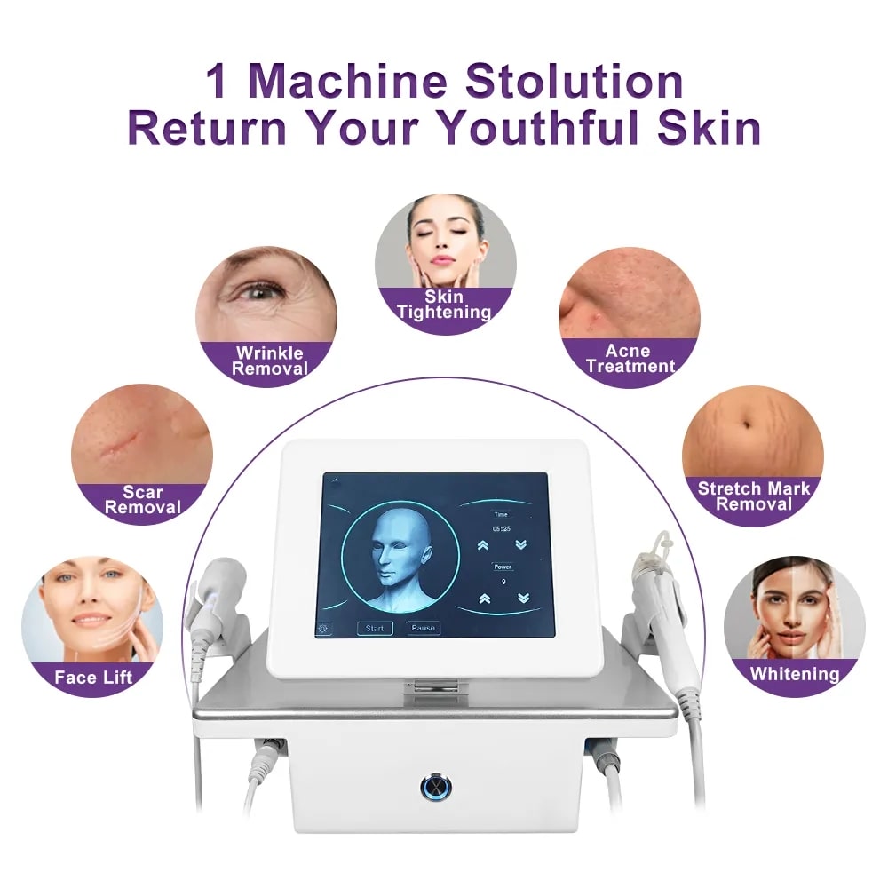 Microneedling with RF Machine Professional Fractional Machine