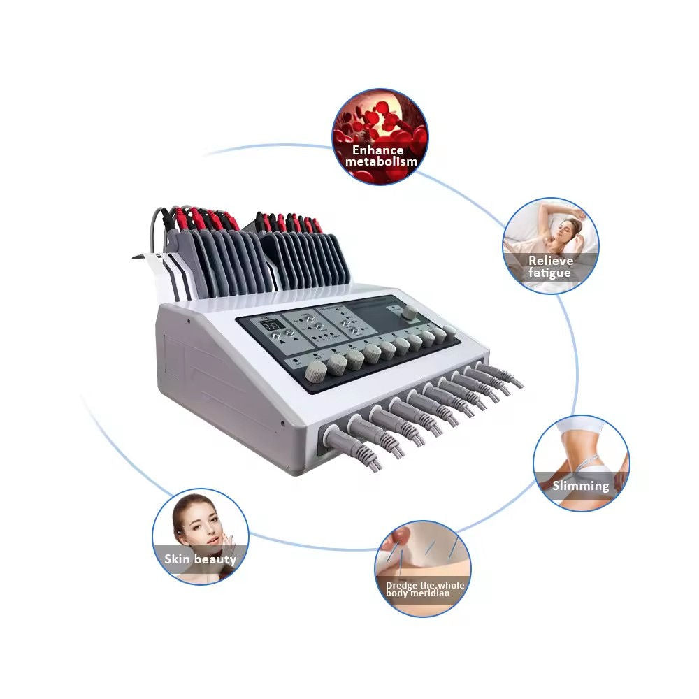 EMS Muscle Stimulator Microcurrent Heating Physical Machine