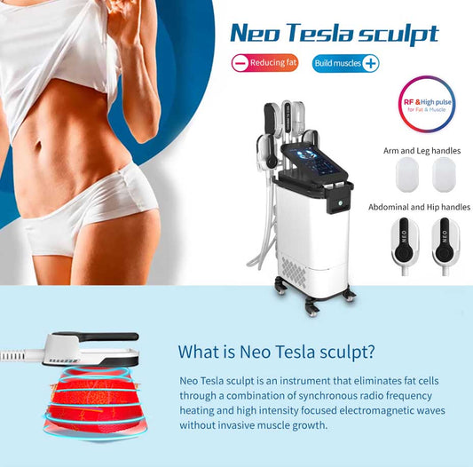 Appareil Perfect Sculpt Neo EMS RF pour le renforcement musculaire et la combustion des graisses