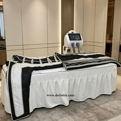 24 Chamber Pressotherapy Machine for Salon | Far Infrared Lymphatic Drainage + Eye Massage | Boost Your Profit