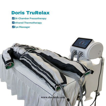 24 Chamber Pressotherapy Machine for Salon | Far Infrared Lymphatic Drainage + Eye Massage | Boost Your Profit