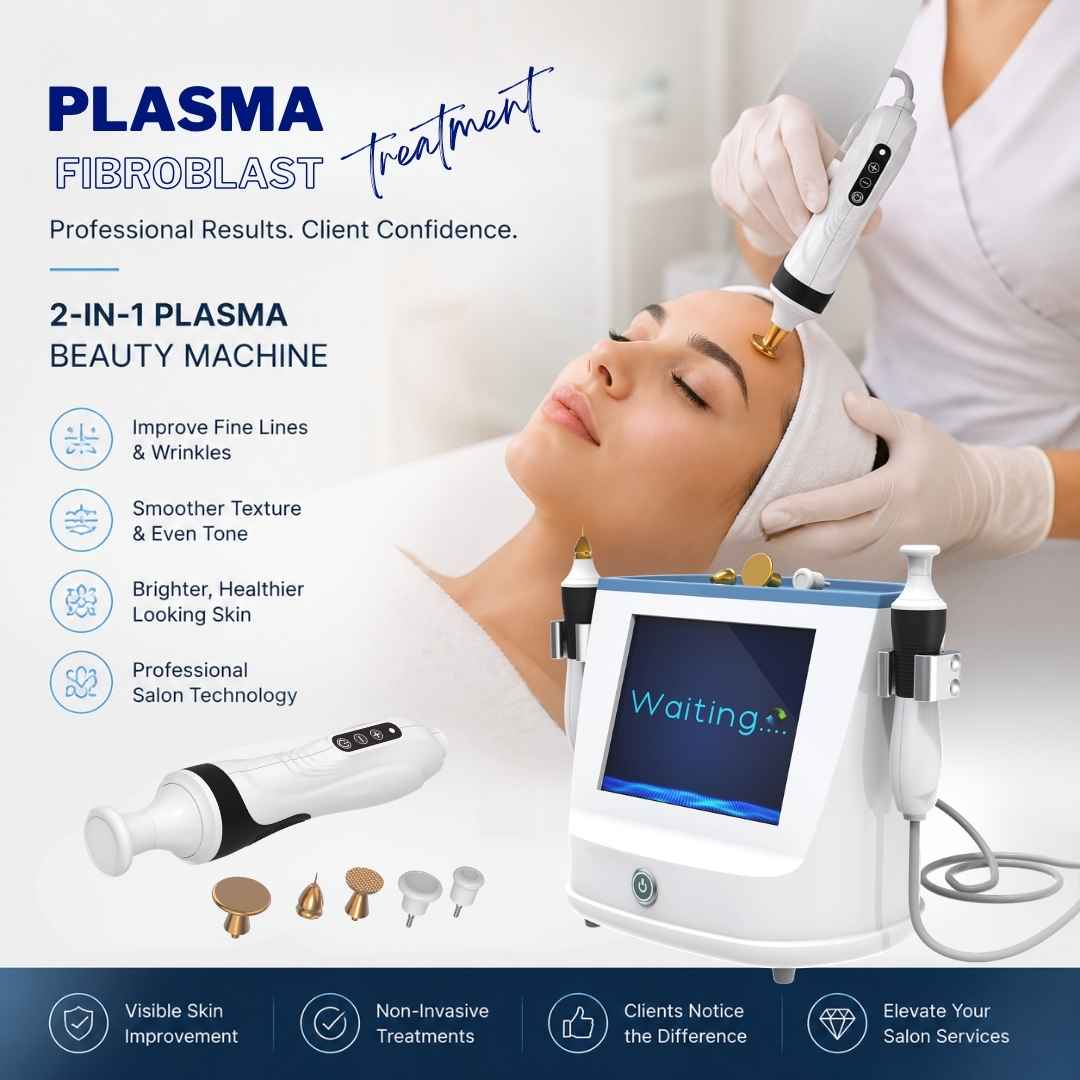 Máquina de plasma a chorro para reafirmar la piel del rostro con fibroblastos
