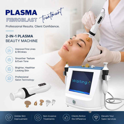 Máquina de plasma a chorro para reafirmar la piel del rostro con fibroblastos