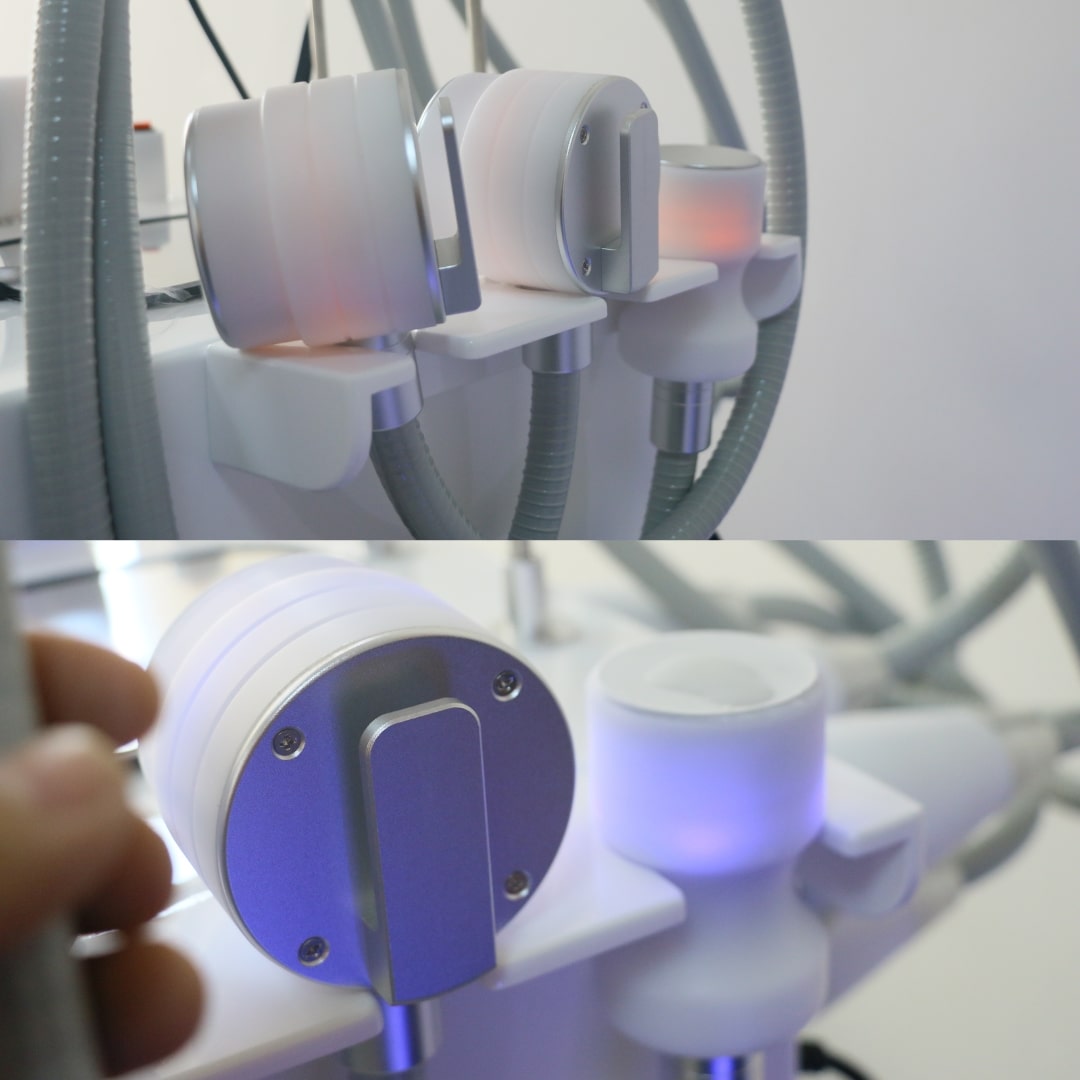 Cryoskin Body Contouring Session - Static EMS Paddles Applied - Doristek