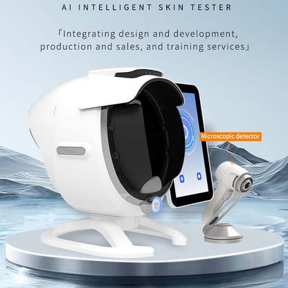Skin Analysis Machine AI Facial Analyzer - Front View - Doristek