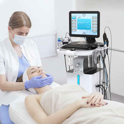 Hydra Dermabrasion Facial Aqua Peel Analysis Machine