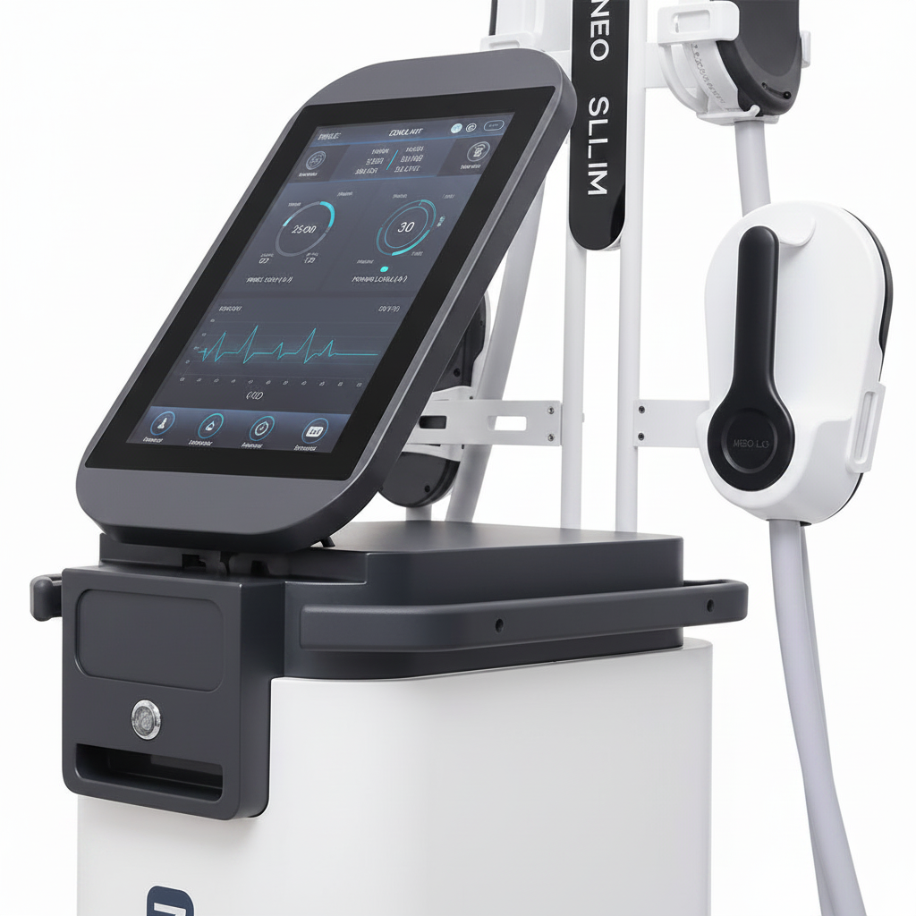 Perfect Sculpt Neo detail - touchscreen and handles