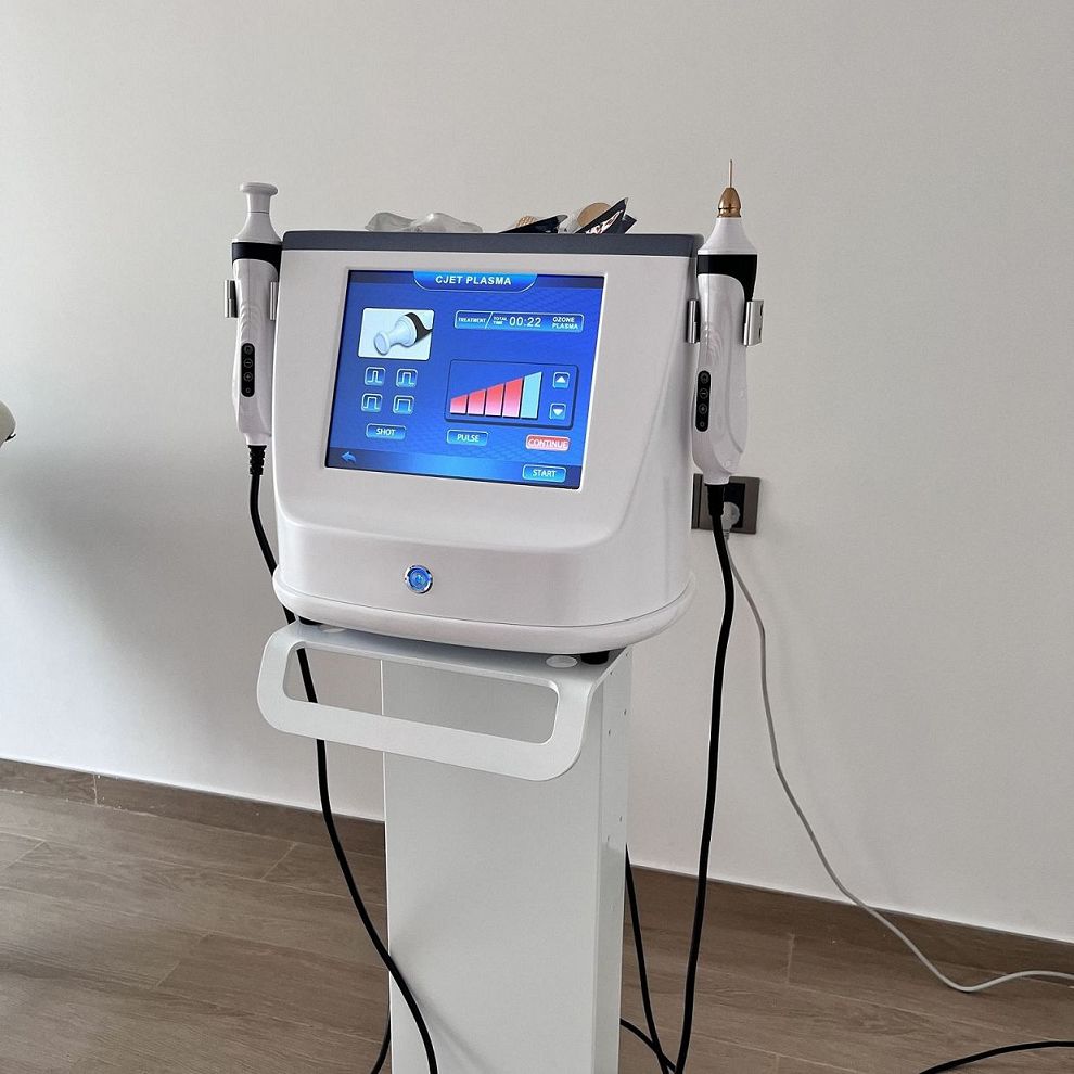 Máquina de plasma a chorro para reafirmar la piel del rostro con fibroblastos