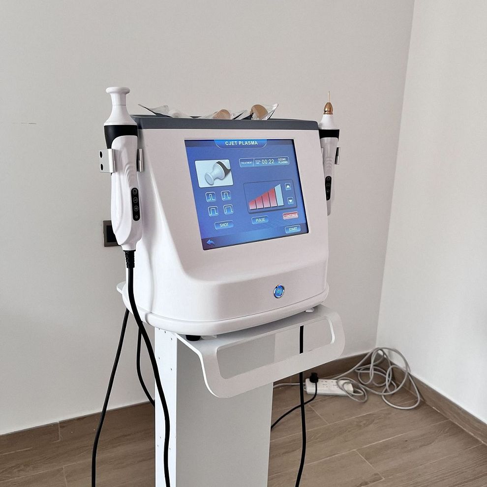 Máquina de plasma a chorro para reafirmar la piel del rostro con fibroblastos